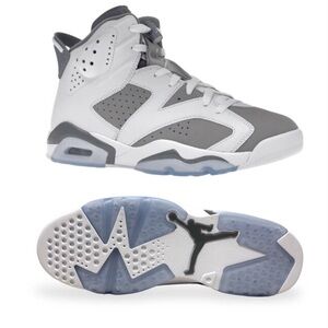 Men’s Retro Air Jordan Cool grey 6s NWOT